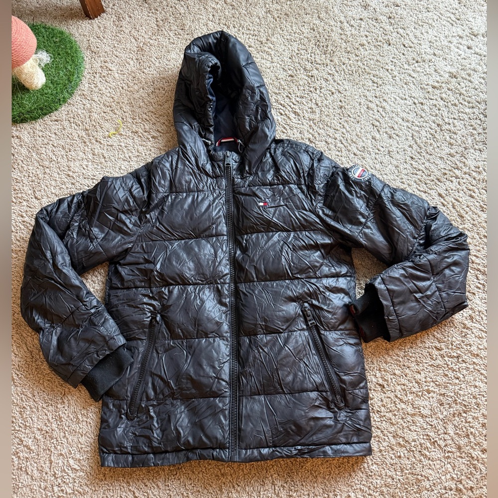Tommy Hilfiger Black Puffer Jacket for Men